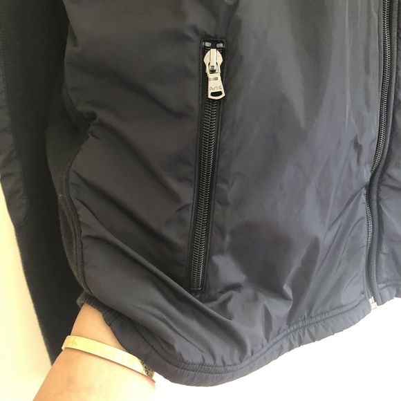 COPY - Michael Kors Black Hooded Full Zipper Jacket - Picture 5 of 8